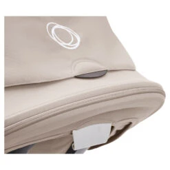 Bugaboo Fox5 Zonnekap -Bugaboo 100051060 fox5 seat complete black desert taupe leather tab