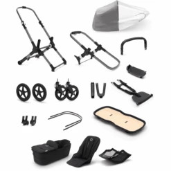 Bugaboo Basis Fox 3 Graphite/Midnight Black -Bugaboo bugaboo basis fox 3 graphite midnight black a326117 1