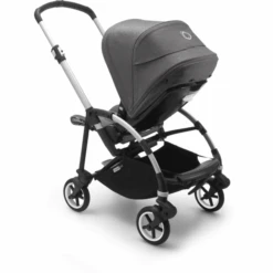 Bugaboo Bee 6 Complete Alu/Grey Melange -Bugaboo bugaboo bee 6 complete alu grey melange a299740 1