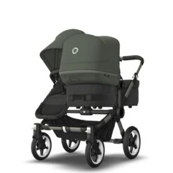Bugaboo Donkey 5 Duo Graphite Mix And Match -Bugaboo bugaboo donkey 5 duo graphite black forest green new