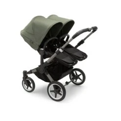 Bugaboo Donkey 5 Duo Graphite Mix And Match -Bugaboo bugaboo donkey 5 duo graphite black forest green seats