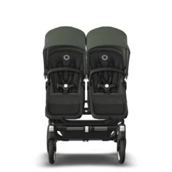 Bugaboo Donkey 5 Duo Graphite - Midnight Black - Forest Green -Bugaboo bugaboo donkey 5 duo graphite midnight black forest green 8