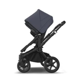 Bugaboo Donkey 5 Duo Black - Midnight Black - Stormy Blue -Bugaboo bugaboo donkey 5 duo midnight black stormy blue 11