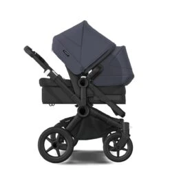 Voorkant -Bugaboo bugaboo donkey 5 duo midnight black stormy blue 2