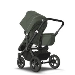Bugaboo Donkey 5 Black - Forest Green - Forest Green -Bugaboo bugaboo donkey 5 specials mono forest green complete 6 1