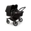 Bugaboo Donkey 5 Twin Black Mix And Match -Bugaboo bugaboo donkey 5 twin black midnight black