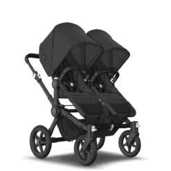 Bugaboo Donkey 5 Duo Black - Midnight Black - Midnight Black -Bugaboo bugaboo donkey duo black midnight black midnight black 12