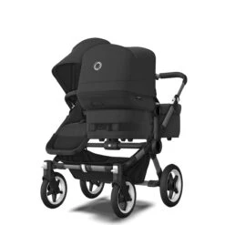 Bugaboo Donkey 5 Duo Graphite - Midnight Black - Midnight Black -Bugaboo bugaboo donkey duo graphite midnight black midnight black 2