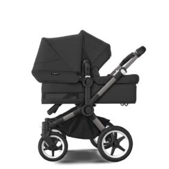 Bugaboo Donkey 5 Duo Graphite - Midnight Black - Midnight Black -Bugaboo bugaboo donkey duo graphite midnight black midnight black 4