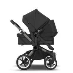 Bugaboo Donkey 5 Duo Graphite - Midnight Black - Midnight Black -Bugaboo bugaboo donkey duo graphite midnight black midnight black 5