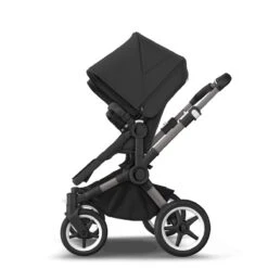 Bugaboo Donkey 5 Duo Graphite - Midnight Black - Midnight Black -Bugaboo bugaboo donkey duo graphite midnight black midnight black 8