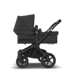 Bugaboo Donkey 5 Twin Black - Midnight Black - Midnight Black -Bugaboo bugaboo donkey duo twin black midnight black midnight black 10 1