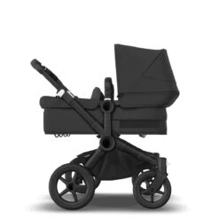 Bugaboo Donkey 5 Twin Black - Midnight Black - Midnight Black -Bugaboo bugaboo donkey duo twin black midnight black midnight black 5 1