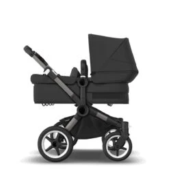 Bugaboo Donkey 5 Twin Graphite - Midnight Black - Midnight Black -Bugaboo bugaboo donkey duo twin graphite midnight black midnight black 8
