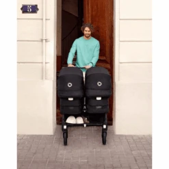 Bugaboo Kinderwagen Donkey 5 Twin Complete Graphite/Dark Navy -Bugaboo bugaboo kinderwagen donkey 5 twin complete graphite dark navy a414787 1