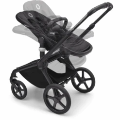 Bugaboo Kinderwagen Fox 5 Basis Black /Grey Melange -Bugaboo bugaboo kinderwagen fox 5 basis black grey melange a410008 4