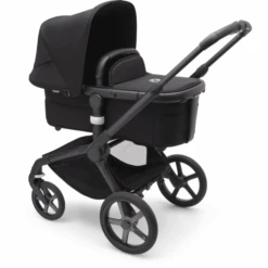 Bugaboo Kinderwagen Fox 5 Met Reiswieg En Zitje Black /. Mid Night Black -Bugaboo bugaboo kinderwagen fox 5 met reiswieg en zitje black mid night black a409943 2