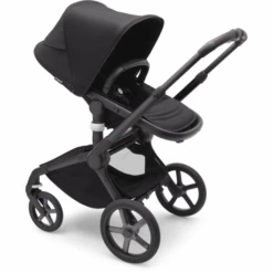 Bugaboo Kinderwagen Fox 5 Met Reiswieg En Zitje Black /. Mid Night Black -Bugaboo bugaboo kinderwagen fox 5 met reiswieg en zitje black mid night black a409943 3