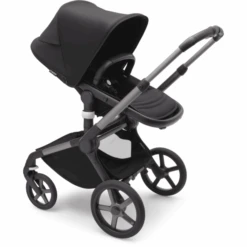 Bugaboo Kinderwagen Fox 5 Met Reiswieg En Zitje Grafiet/ Mid Night Black -Bugaboo bugaboo kinderwagen fox 5 met reiswieg en zitje grafiet mid night black a409946 3