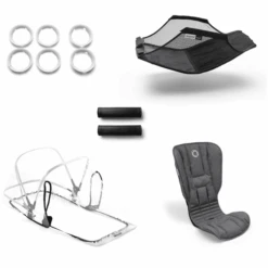 Bugaboo Style Set Bee 5 Grijs Gemêleerd -Bugaboo bugaboo style set bee 5 grijs gemeleerd a269072 2