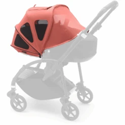 Bugaboo Zonnedak Met Ventilatie Breezy Bee Sunrise Red -Bugaboo bugaboo zonnedak met ventilatie breezy bee sunrise red a342170 3