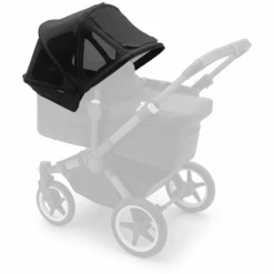 Bugaboo Zonnedak Met Ventilatie Breezy Donkey 3 Midnight Black -Bugaboo bugaboo zonnedak met ventilatie breezy donkey 3 midnight black a342374 2