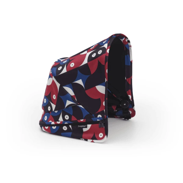 Bugaboo Zonnekap Donkey 5 Rood/Blauw Speciale Editie 3 Bugaboo Zonnekap Donkey 5 Rood/Blauw Speciale Editie