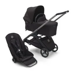 Bugaboo Dragonfly 3-in-1 Bundel Graphite-Midnight Black -Bugaboo bugaboo dragonfly graphite midnight black midnight black