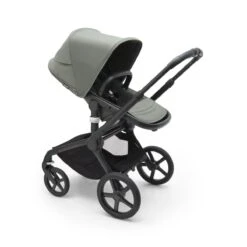 Bugaboo Fox 5 Newborn Bundel Black - Forest Green -Bugaboo bugaboo fox 5 black forest green forest green 2 1