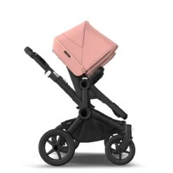Bugaboo Donkey 5 Twin Black - Midnight Black - Morning Pink -Bugaboo bugboo donkey 5 twin black midnight black morning pink