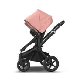 Bugaboo Donkey 5 Twin Black - Midnight Black - Morning Pink -Bugaboo bugboo donkey 5 twin black midnight black morning pink 2