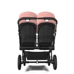 Bugaboo Donkey 5 Twin Black - Midnight Black - Morning Pink -Bugaboo bugboo donkey 5 twin black midnight black morning pink 3