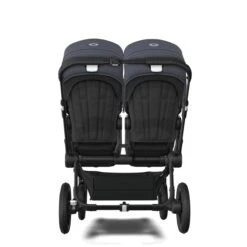 Bugaboo Donkey 5 Twin Black - Midnight Black - Stormy Blue -Bugaboo bugboo donkey 5 twin black midnight black stormy blue 6