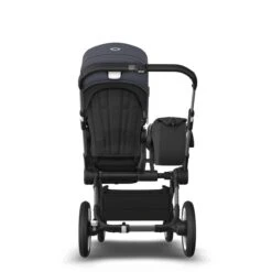Bugaboo Donkey 5 Mono Mix And Match -Bugaboo donkey 5 mono graphite midnight black stormy blue back seat