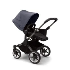 Bugaboo Donkey 5 Mono Mix And Match -Bugaboo donkey 5 mono graphite midnight black stormy blue seat