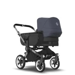 Bugaboo Donkey 5 Mono Mix And Match -Bugaboo donkey 5 mono graphite midnight black stormy blue side