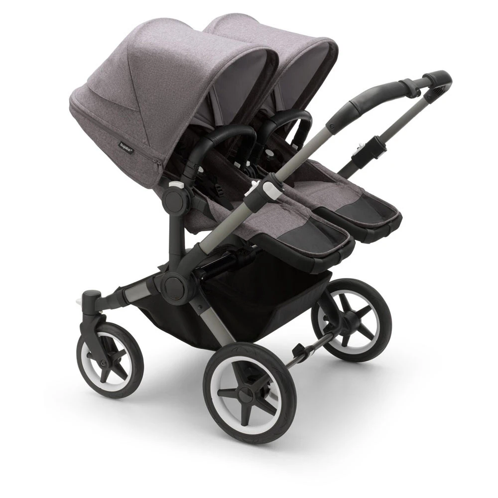 Bugaboo Donkey5 Duo Graphite - Grey Melange 5 Bugaboo Donkey5 Duo Graphite - Grey Melange - Afbeelding 3