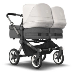 Bugaboo Donkey5 Twin Graphite - Grey Melange -Bugaboo image 28348
