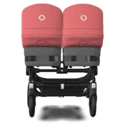 Bugaboo Donkey5 Twin Black - Grey Melange -Bugaboo image 28365
